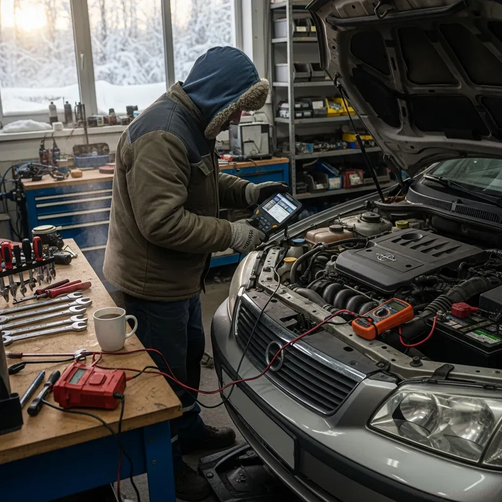 Car Won’t Start in Cold Weather: Causes, Diagnosis & Fixes