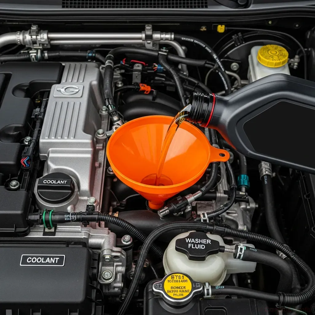 DIY Oil Change for Beginners: Step-by-Step Guide – step-by-step visual