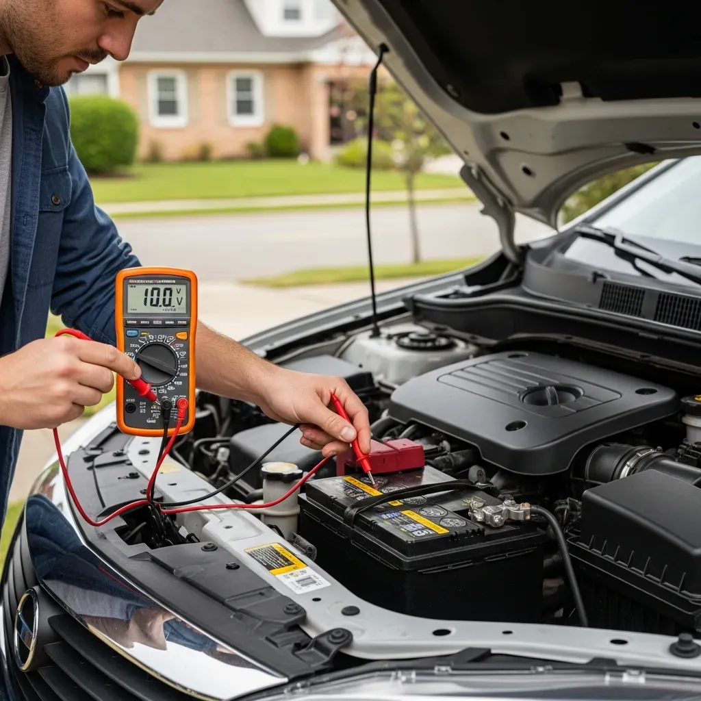 Battery Warning Light On While Driving: Causes & Fixes – step-by-step visual