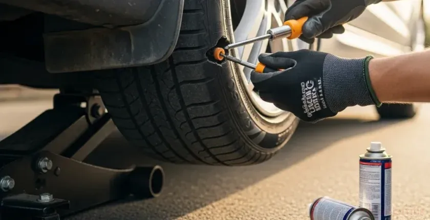 DIY Flat Tire Repair for Beginners: How to Plug a Puncture and Safely Get Back on the Road
