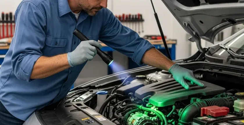 Beginner’s Guide to Car AC Leaks: Spotting Refrigerant Loss, Simple Checks, and When to See a Pro