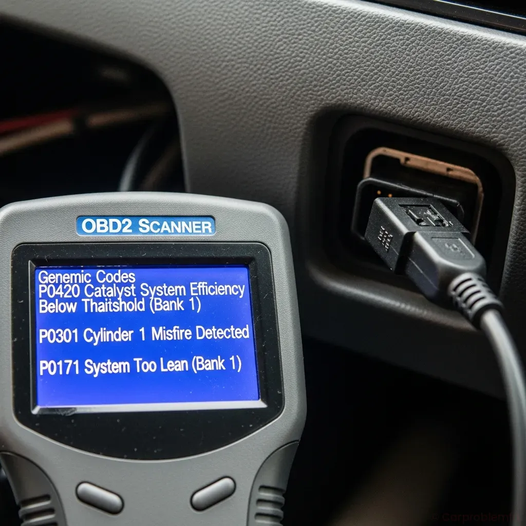 Common OBD2 Codes: Meaning, Seriousness, Easy Checks – detailed illustration