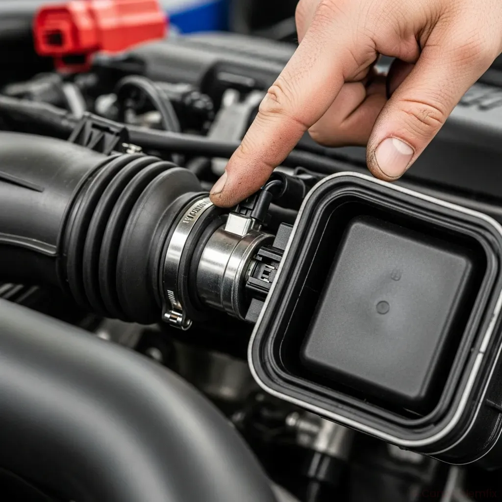 kia forte 2014 obd2 code p0171 – obd2 code p0171 lean condition guide for beginners – diagnosis steps – component close-up