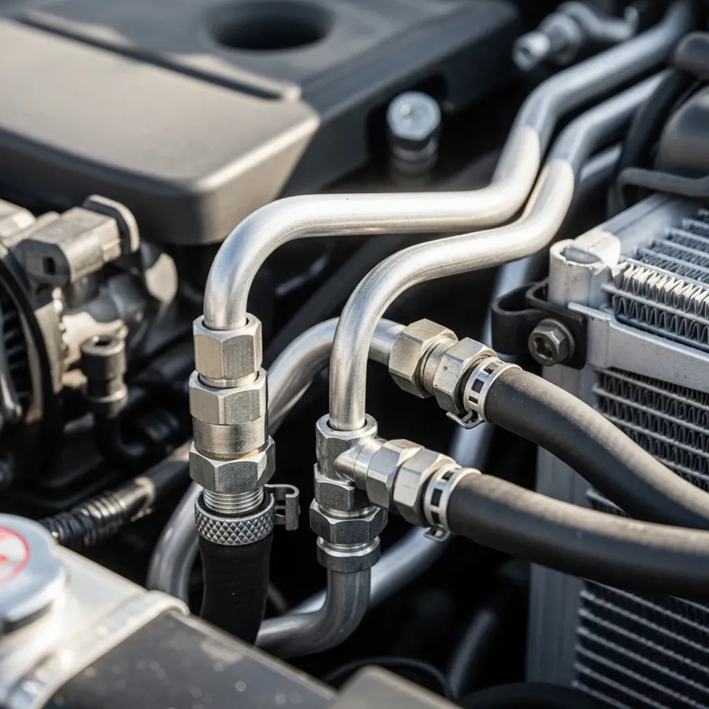 ford explorer 2014 car ac leaks – car ac leaks: beginner guide to spotting refrigerant loss – diagnosis steps – component close-up