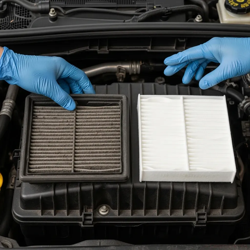 nissan pathfinder 2016 engine air filter – change your engine air filter: beginner diy guide – diagnosis steps – component close-up