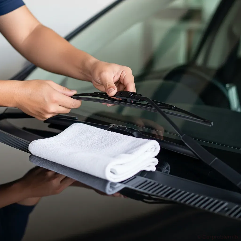 DIY Wiper Blade Replacement for Beginners – step-by-step visual