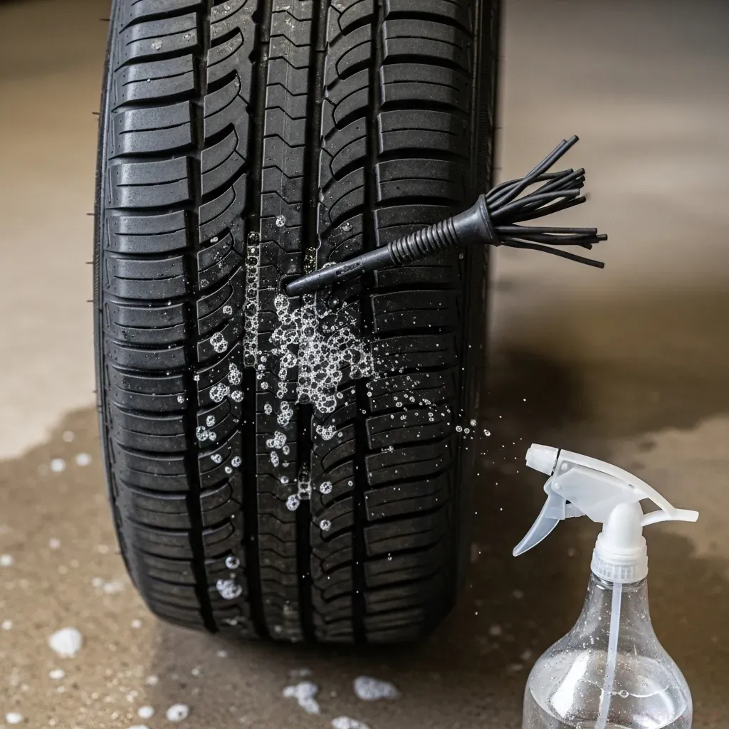 DIY Flat Tire Repair: How to Plug a Puncture – step-by-step visual