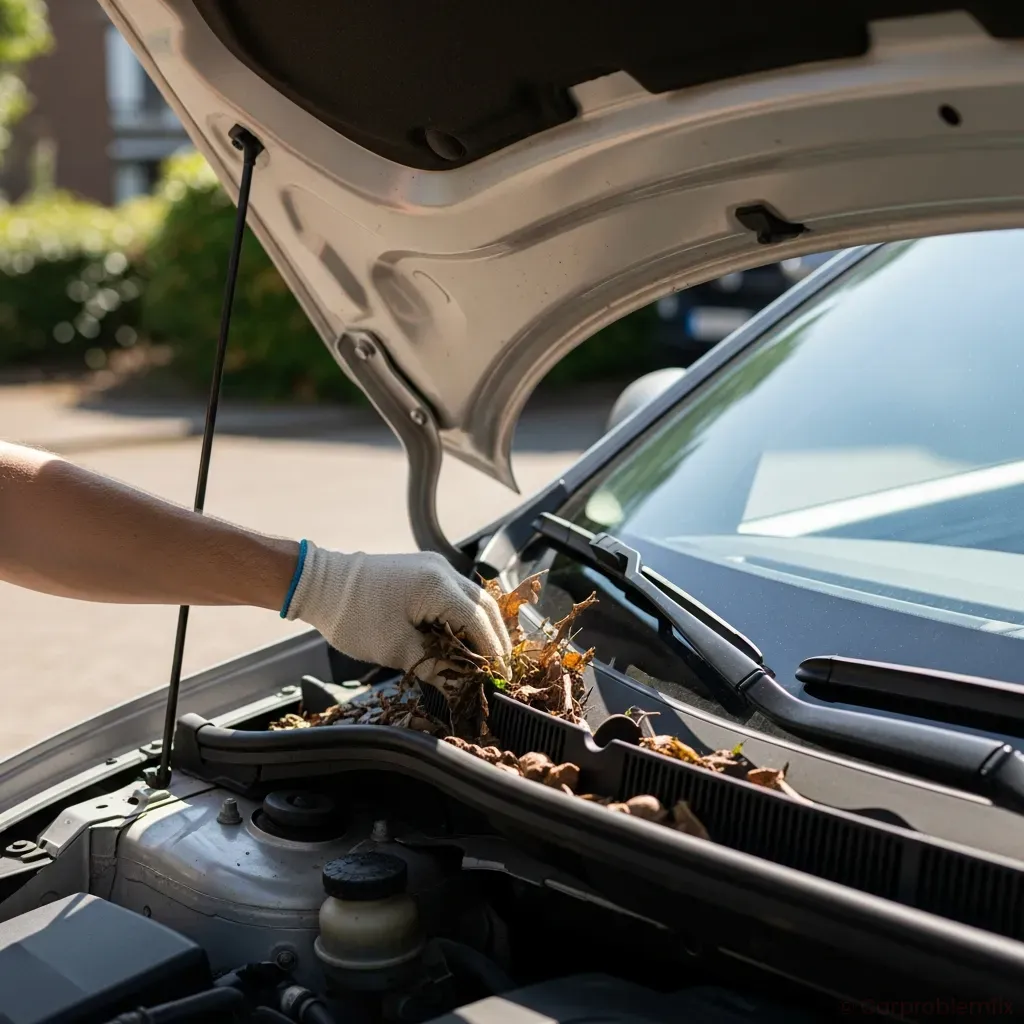 car ac smells: musty & moldy vents beginner guide – problem explanation – technical diagram view
