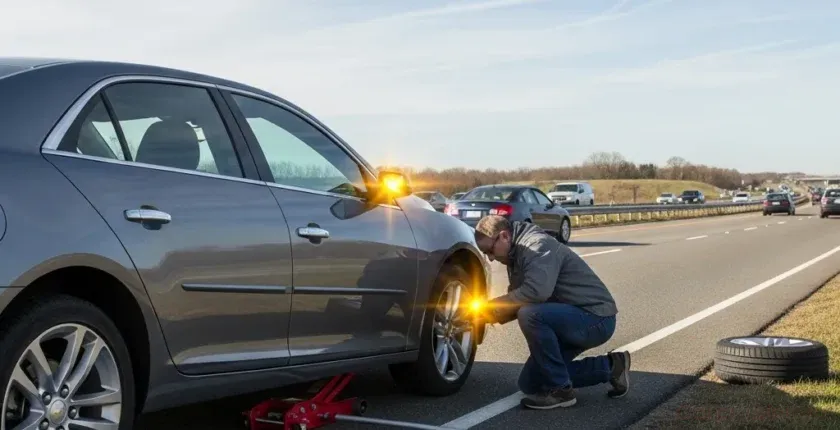 2020 RAM 1500: Flat Tire: Safely Change It on the Road