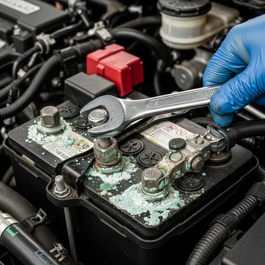 2013 ford escape electrical problems: fix dead battery and no-start – 2013 ford escape: electrical problems: dead battery & no-start – diagnosis steps – component close-up