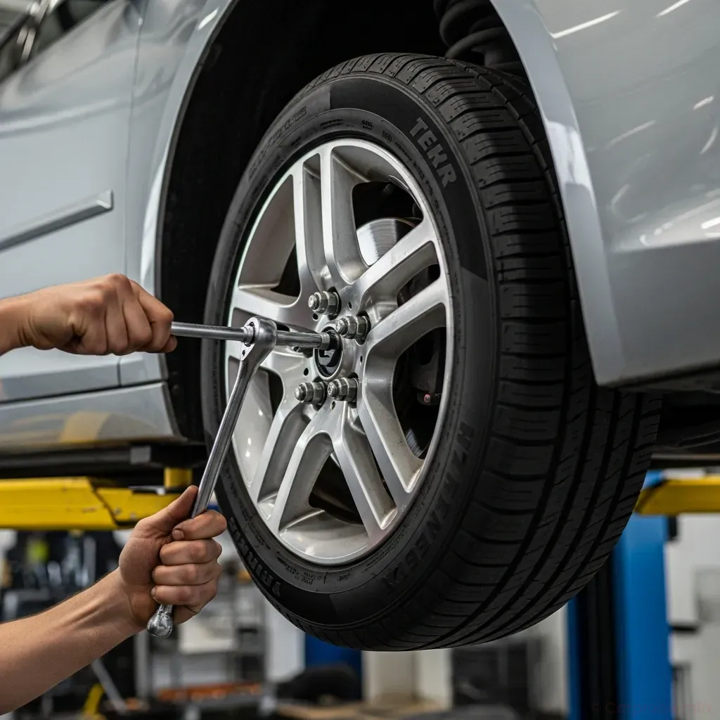 2019 hyundai tucson flat tire: safely change the wheel yourself – 2019 hyundai tucson: flat tire: safely change the wheel – problem explanation – technical diagram view